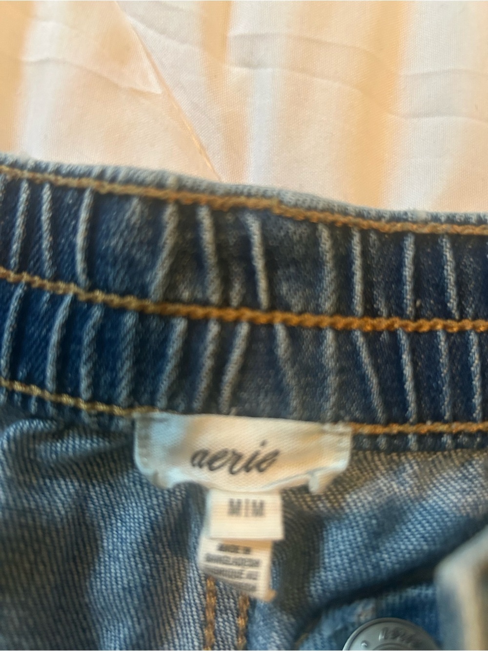 Aerie Daydream Denim Cutoff Shorts - - Picture 3 of 5